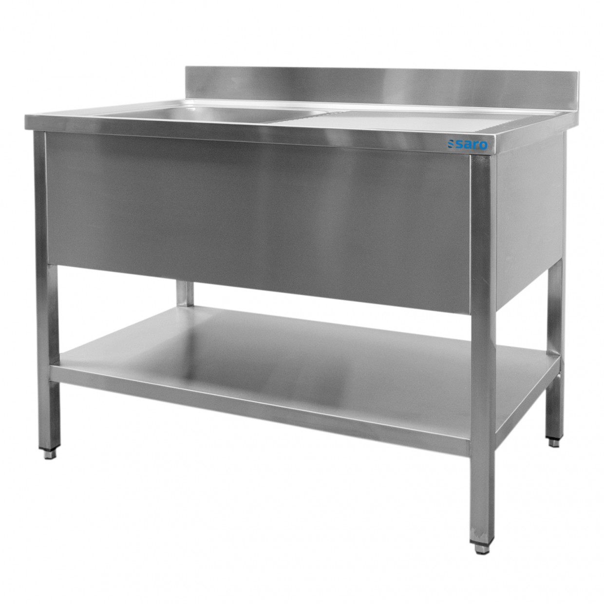 Spültisch 1 Becken, links - B 1400 x T 600 mm